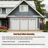 Load image into Gallery viewer, Door Screen For Garage Two Openings