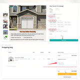 Load image into Gallery viewer, Door Screen For Garage Two Openings